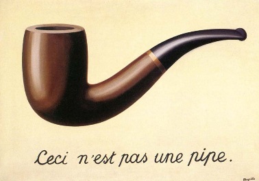 An image of a pipe, with text below stating that this is not a pipe